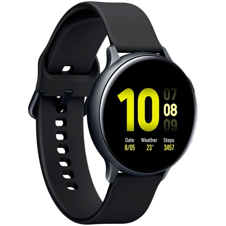 Samsung Galaxy Watch Active 2 (1.20", 360x360, 4 ГБ, Tizen, Bluetooth 5.0) Чёрный SM-R830SKASEK б/у - Фото 2