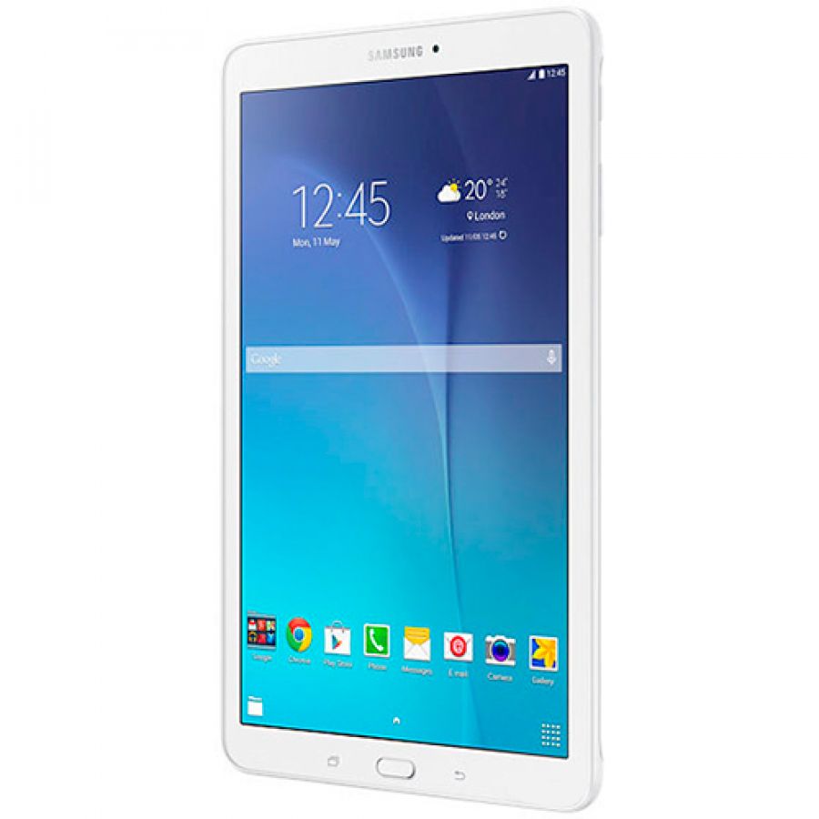 Samsung Galaxy Tab E 9.6' (9.6'',1280x800,8 ГБ,Android,Wi-Fi,BT,Micro USB 2.0, Белый SM-T561ZWDSEK б/у - Фото 1