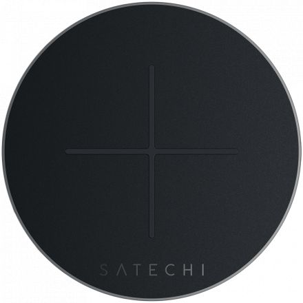 Wireless Charger SATECHI Aluminum Type-C Fast Wireless Charger, 10 W, Space Gray