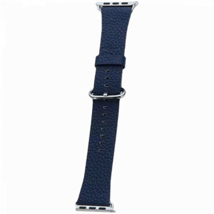Leather Band OTHER VENDORS watch size: 42/44/45 mm, Blue