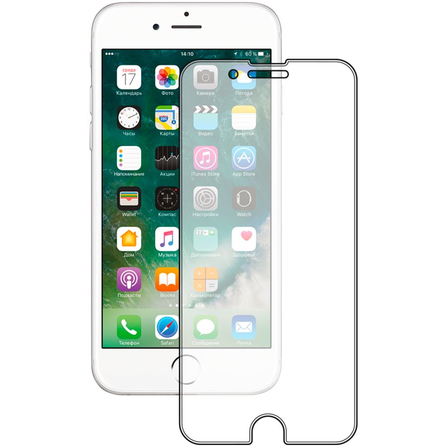 

Защитное стекло Ultra для Apple iPhone 7 Plus, 0.2 мм, прозрачное, Deppa / 62362 / Китай