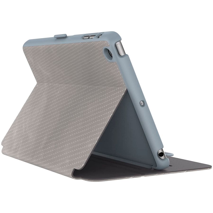 

Чехол-книжка Speck StyleFolio Luxury Edition для Apple iPad Mini 4. Дизайн: Metallic Perf Titanium/Nickel Grey/Soot Grey. Материал: полиуретан/пластик. | 73958-C241