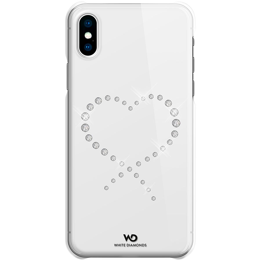 

Чехол Eternity для iPhone XS, прозрачный/кристаллы, 1370ETY5, WHITE Diamonds / 805047