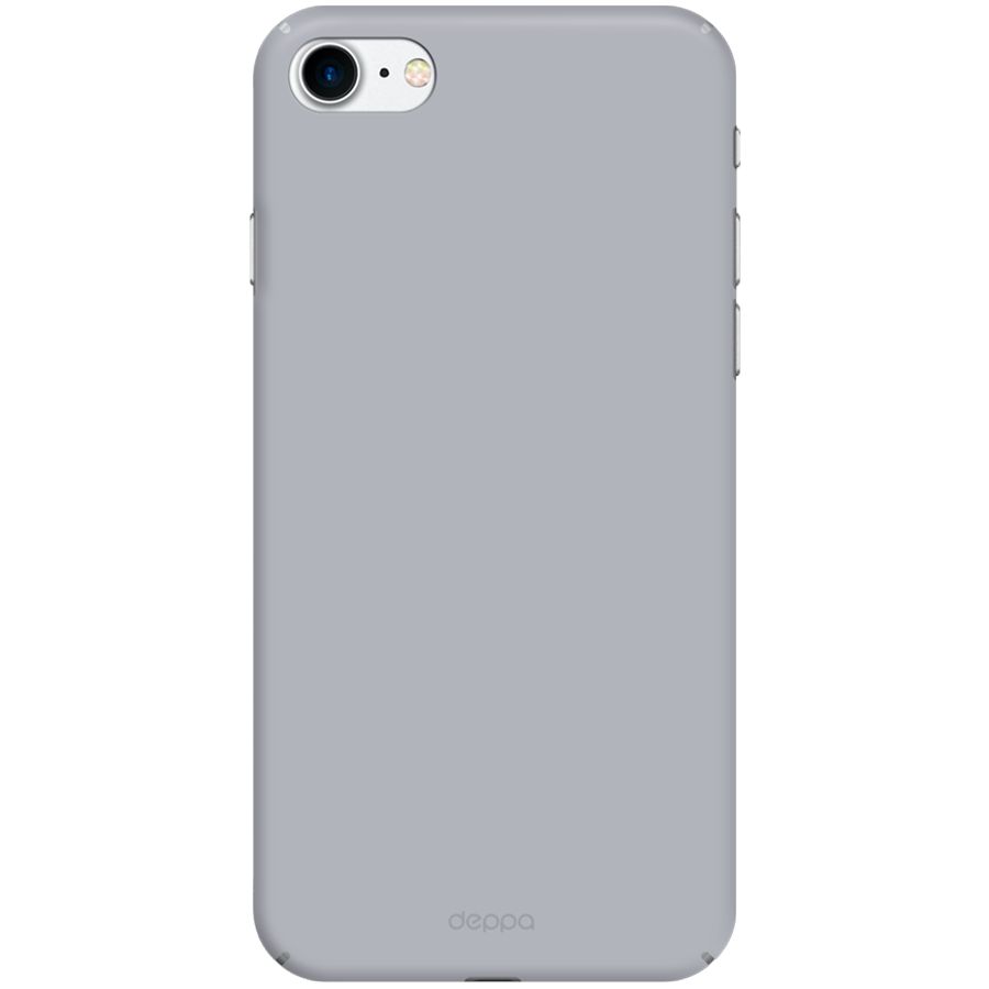 

83268 Чехол Air Case для iPhone 7, серебряный, Deppa / РФ