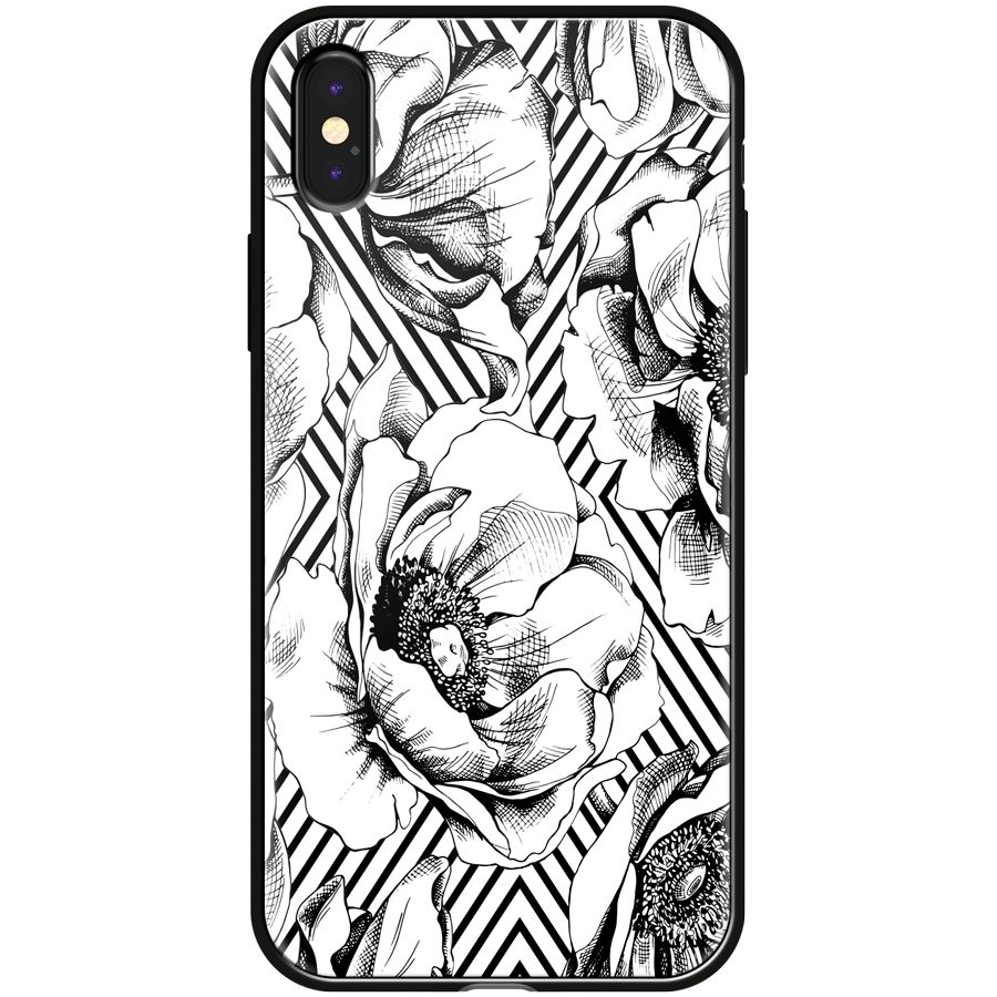 

Чехол для iPhone X/XS Glass / 86504