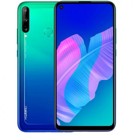 Huawei P40 Lite E 64 GB Aurora Blue б/у - Фото 0