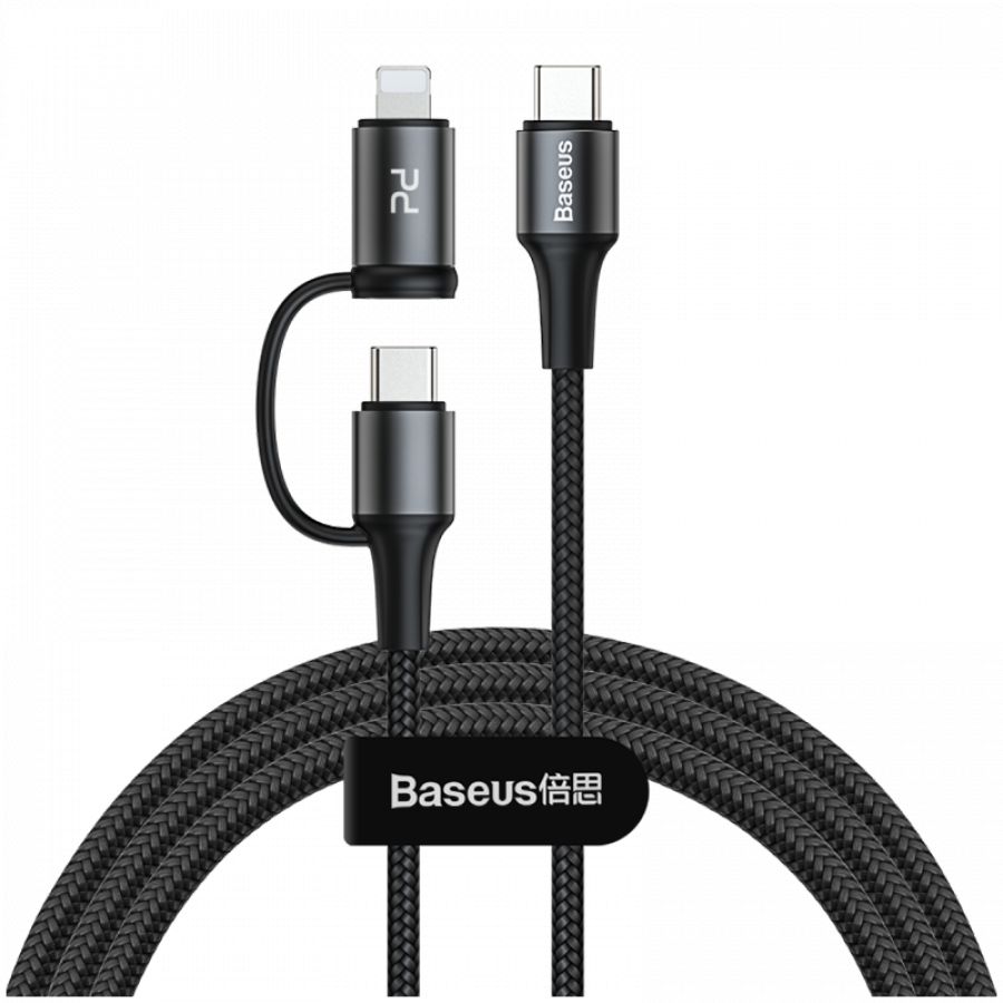 

BASEUS USB to Lightning Cable, Чёрный