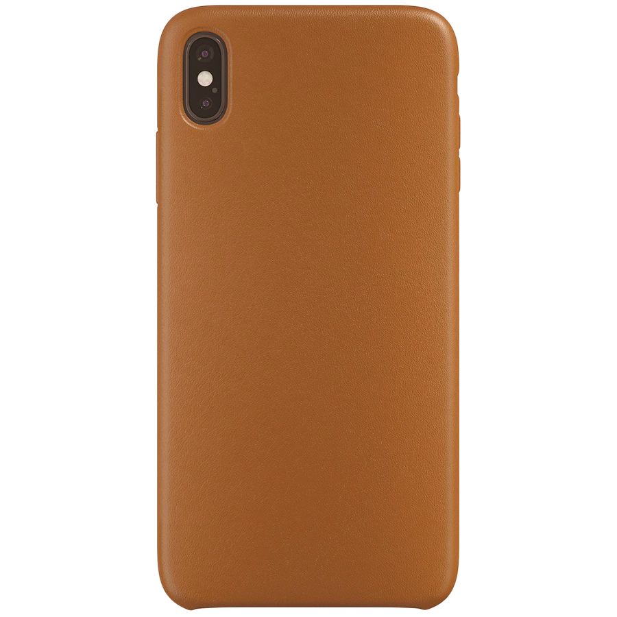 

Чехол защитный Capital Leather Case для iPhone Xs Max, коричневый / CS43TN01-I18