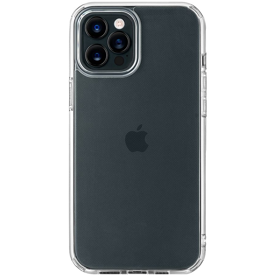 

CS65TT61RL-I20 Real Case, protective case for iPhone 12/12 Pro, reinforced, textured, transparent