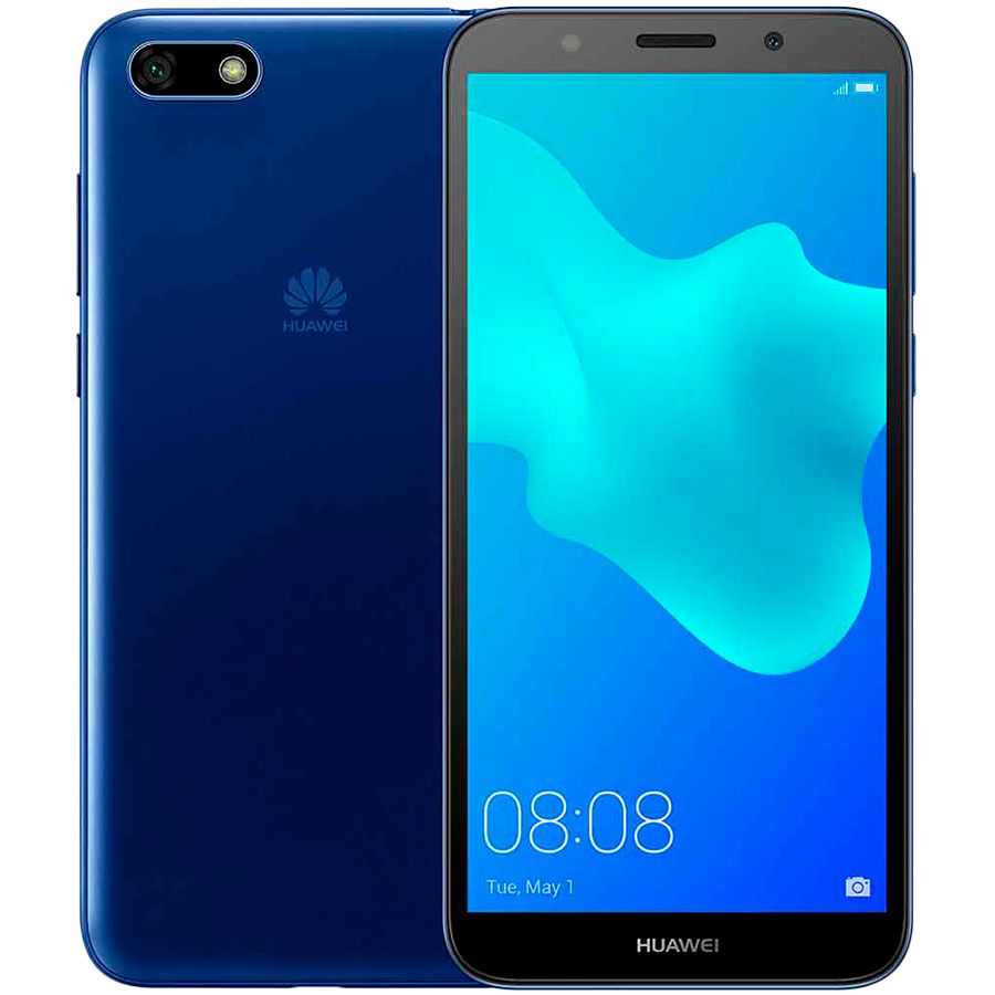 Huawei Y5 2018 16 GB Blue б/у - Фото 0