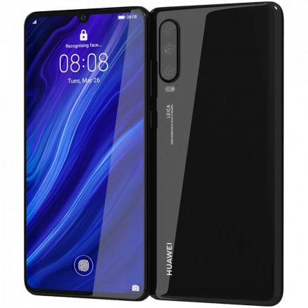 Huawei P30 128 GB Black б/у - Фото 0