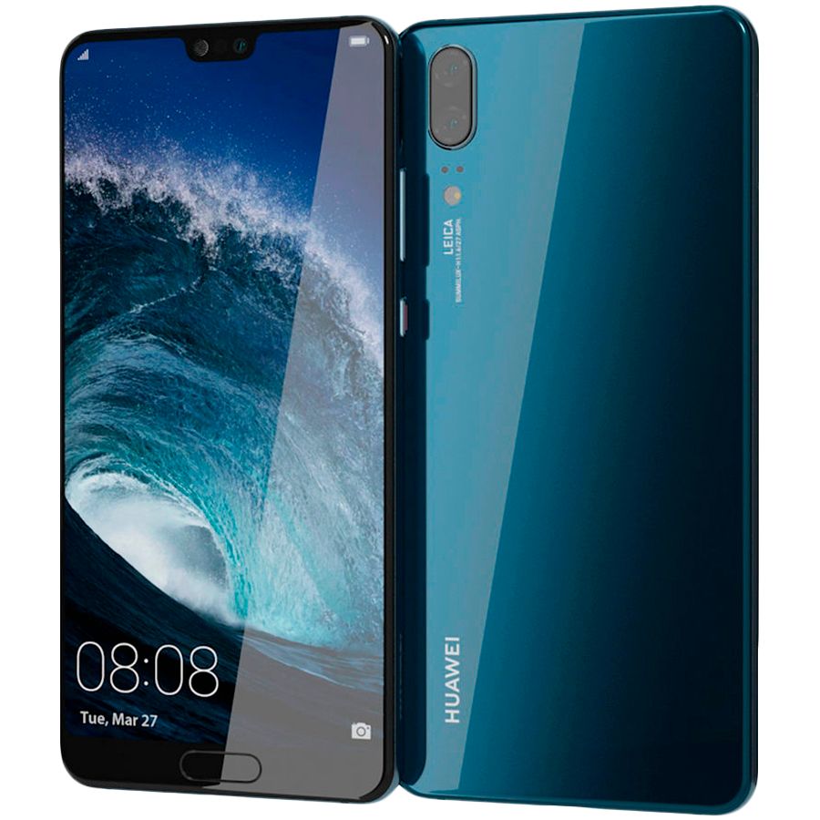 Huawei P20 128 GB Midnight Blue б/у - Фото 0