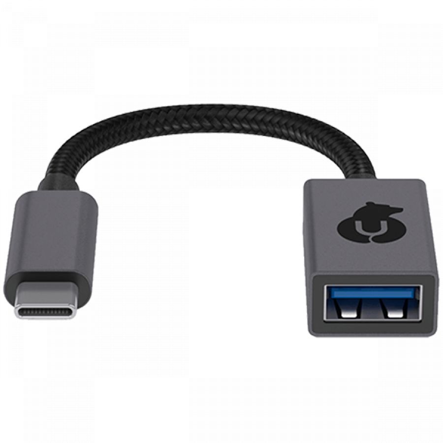 

HB02SG01-AC USB-C hub Link adapter for USB-A / USB-C devices, color: gray, Серый