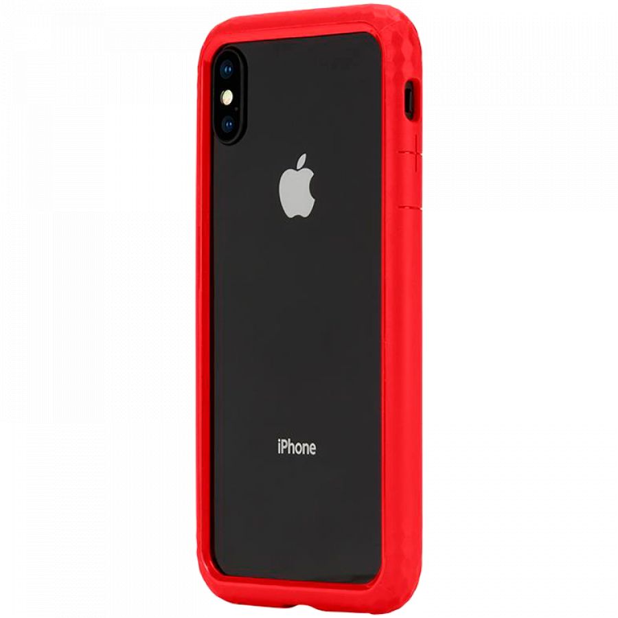 

Защитный бампер Incase Frame Case для iPhone X. Материал пластик. Цвет красный. / INPH190376-RED /