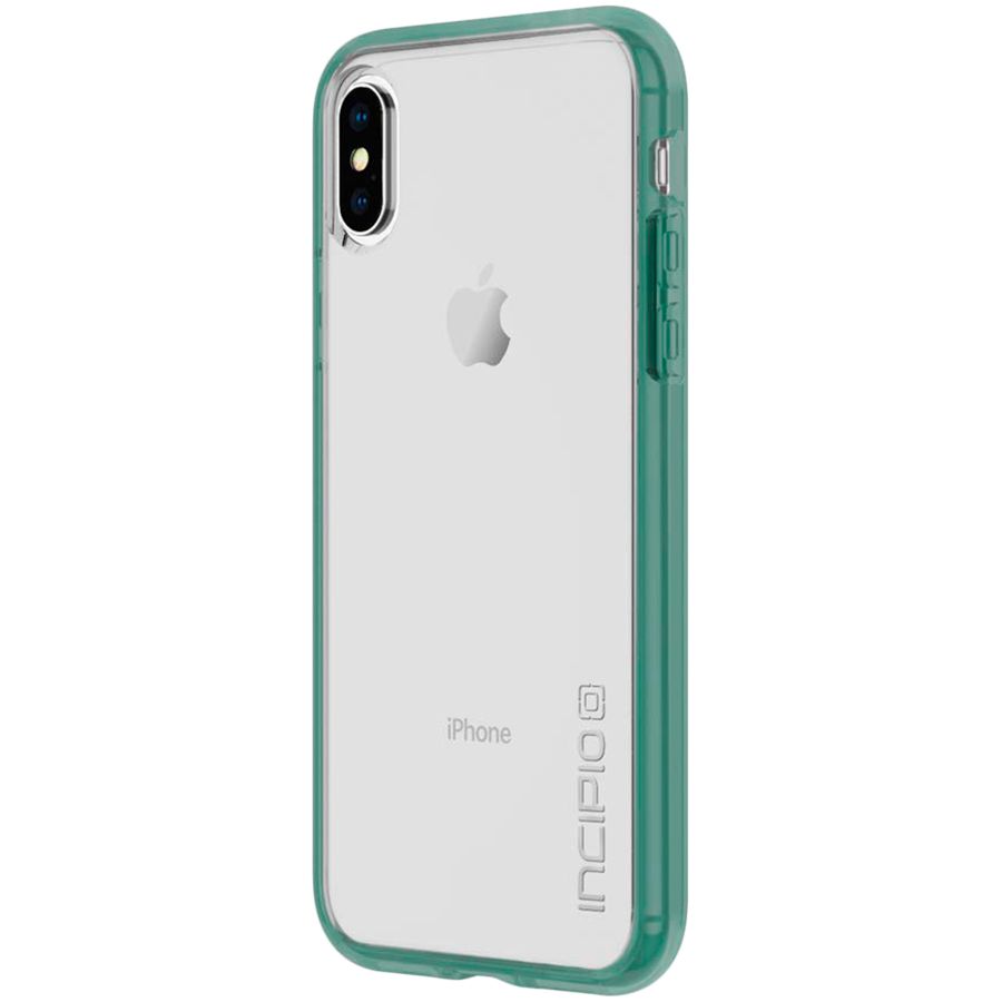 

Чехол Incipio Octane Pure для iPhone X. Материал пластик. Цвет прозрачный зеленый. / IPH-1638-MNT /