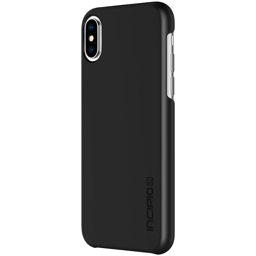 

Чехол Incipio Feather для iPhone XS/X. Материал пластик. Цвет черный. / IPH-1643-BLK