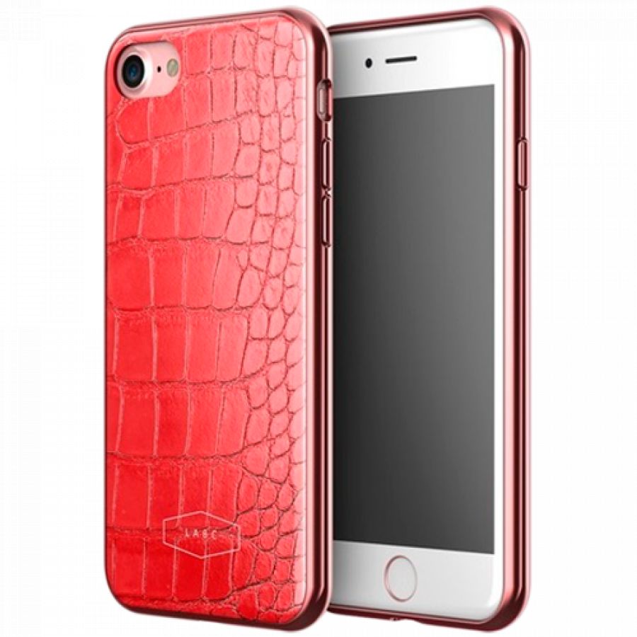 

Чехол LAB.C Crocodile Case для iPhone 7. Материал пластик/полиуретан. Цвет красный / LABC-168-RD / РФ