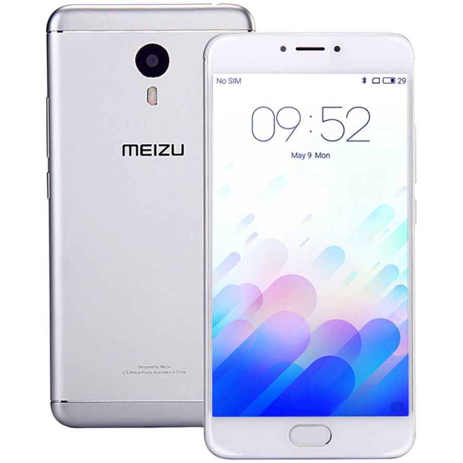 Meizu M3 Note 16 GB Silver White б/у - Фото 0
