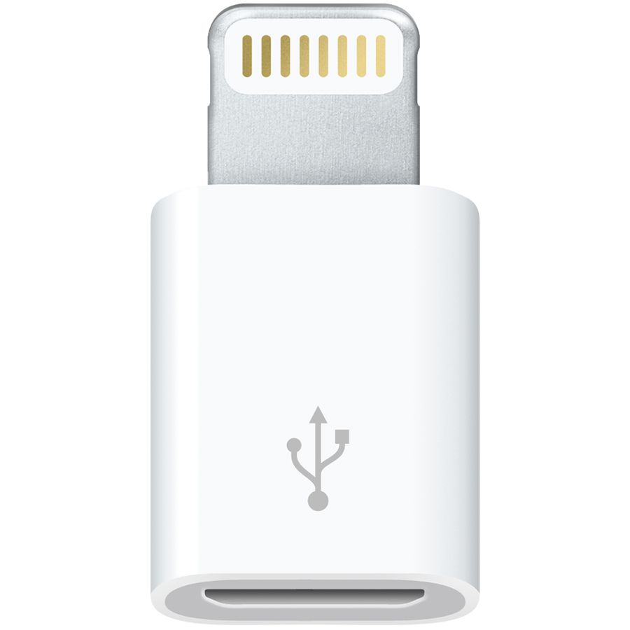APPLE Lightning to microUSB Adapter MD820 б/у - Фото 0