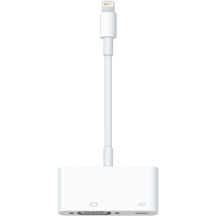 

Apple Lightning to VGA Adapter, Белый