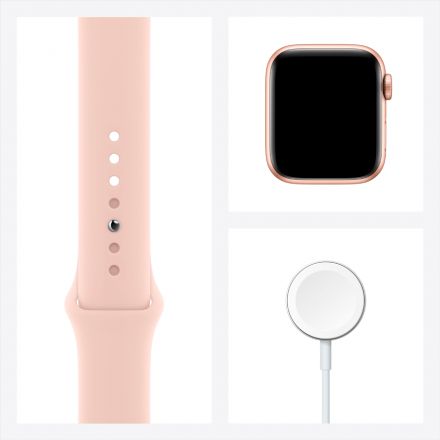 Apple Watch Series 6 GPS, 40mm, Gold, Pink Sand Sport Band MG123 б/у - Фото 6