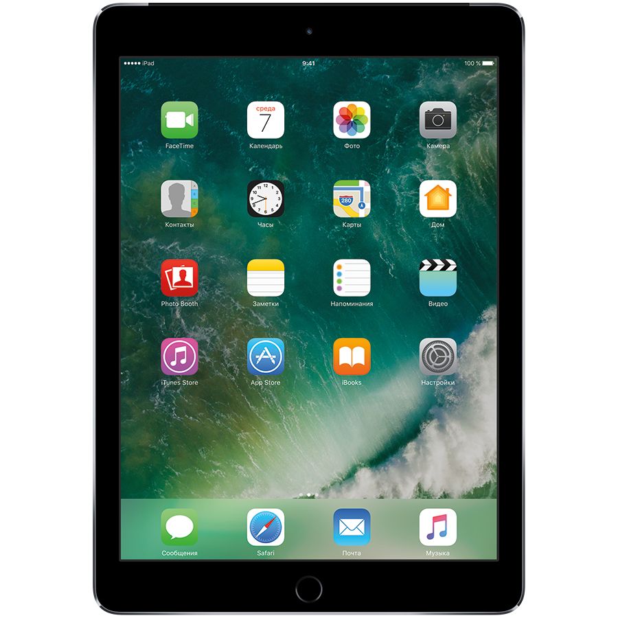 iPad Air 2, 64 ГБ, Wi-Fi+4G, Серый космос MGHX2 б/у - Фото 1
