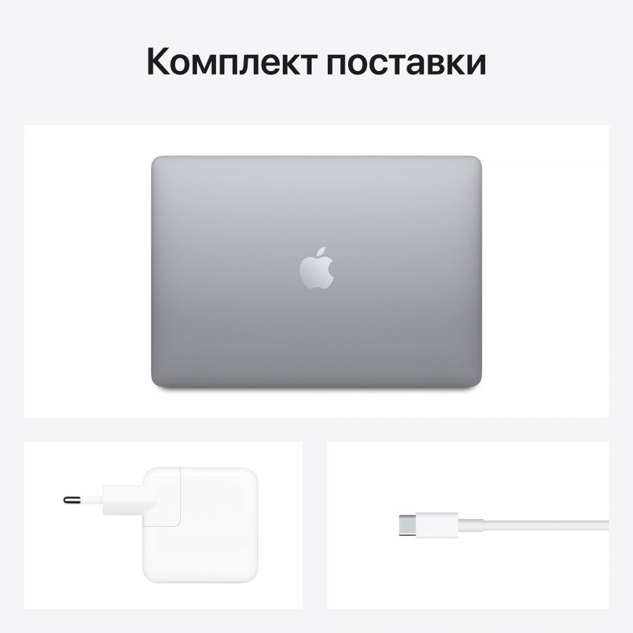 MacBook Air 13" , 8 GB, 256 GB, Apple M1, Space Gray MGN63 б/у - Фото 6