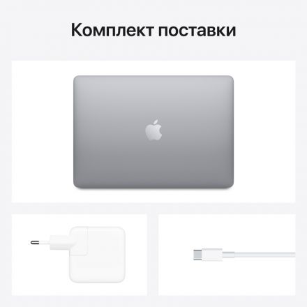 MacBook Air 13" , 8 GB, 256 GB, Apple M1, Space Gray MGN63 б/у - Фото 5