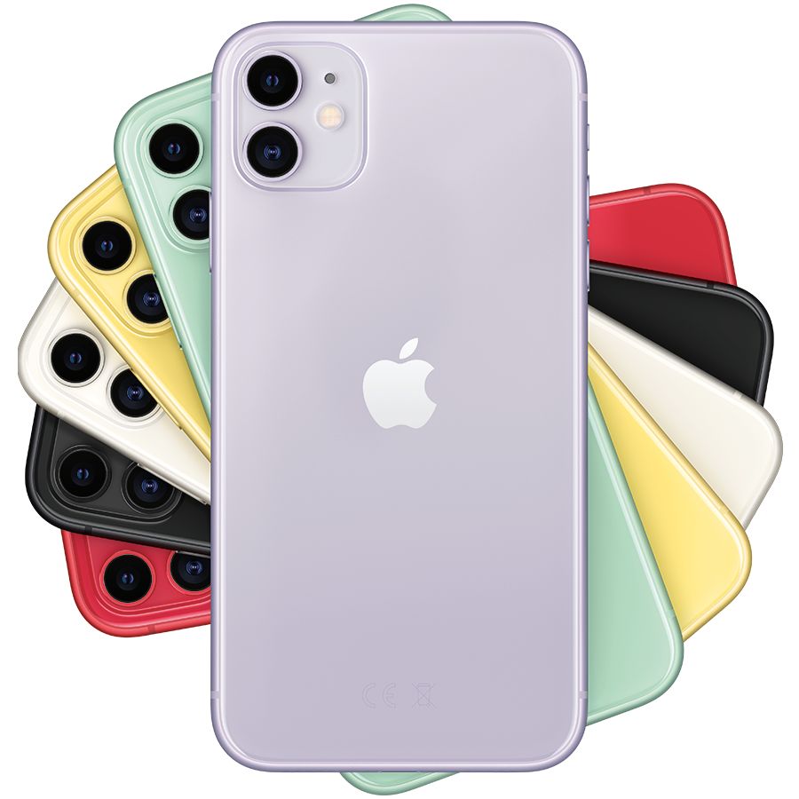 Apple iPhone 11 128 GB Purple MHDM3 б/у - Фото 0