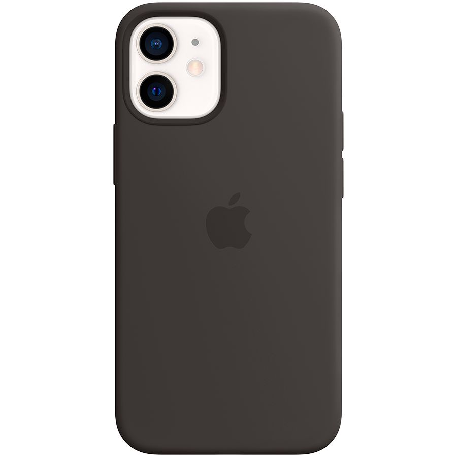 

iPhone 12 mini Silicone Case with MagSafe - Black