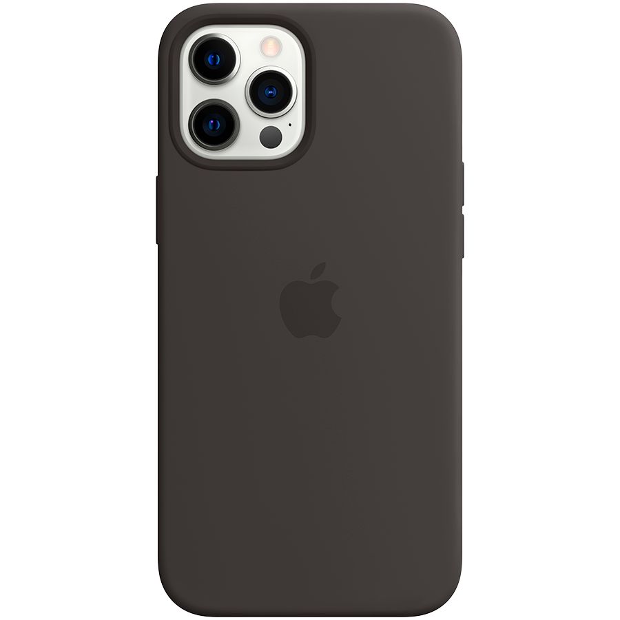 

iPhone 12 Pro Max Silicone Case with MagSafe - Black