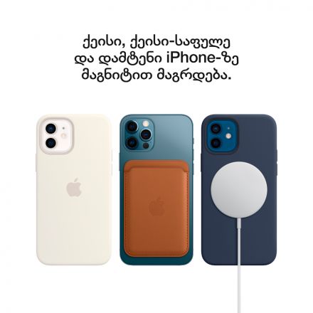 Чехол Apple Clear Case with MagSafe с MagSafe для iPhone 12/12 Pro MHLM3 б/у - Фото 3