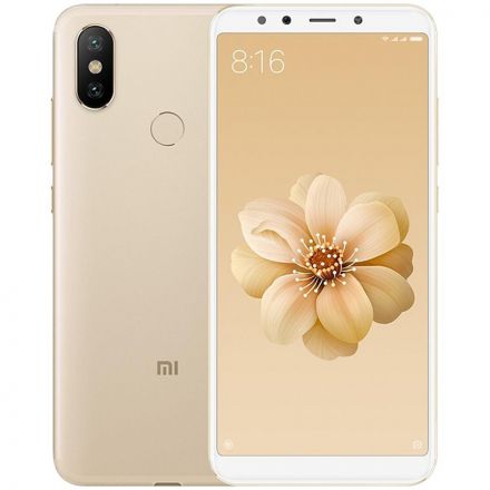 Xiaomi Mi A2 64 GB Gold б/у - Фото 0