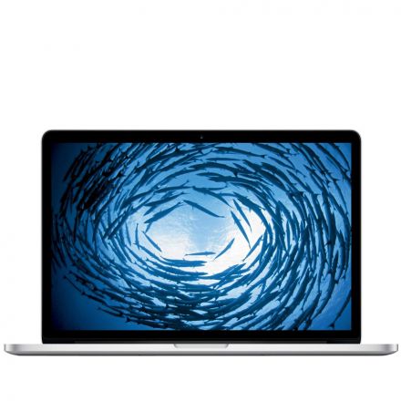 MacBook Pro with Retina 15" Intel Core i7 (4C CPU/512 GB, Silver
