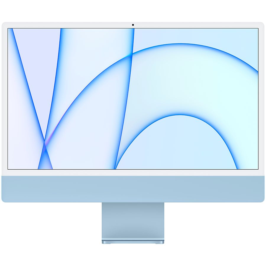 

24-inch iMac with Retina 4.5K display: Apple M1 chip with 8-core CPU and 7-core GPU, 256GB - Blue, Model A2439, Синий