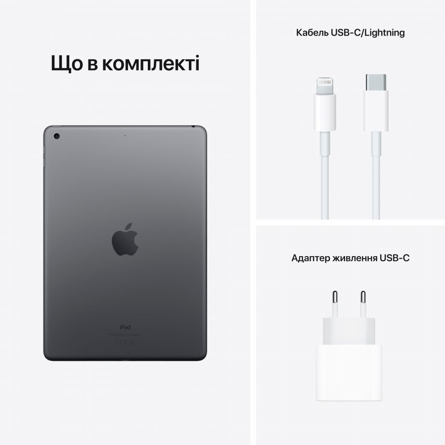 iPad 10.2 (9 Gen), 64 ГБ, Wi-Fi, Серый космос MK2K3 б/у - Фото 13