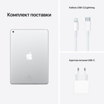 iPad 10.2 (9 Gen), 256 GB, Wi-Fi, Silver MK2P3 б/у - Фото 11