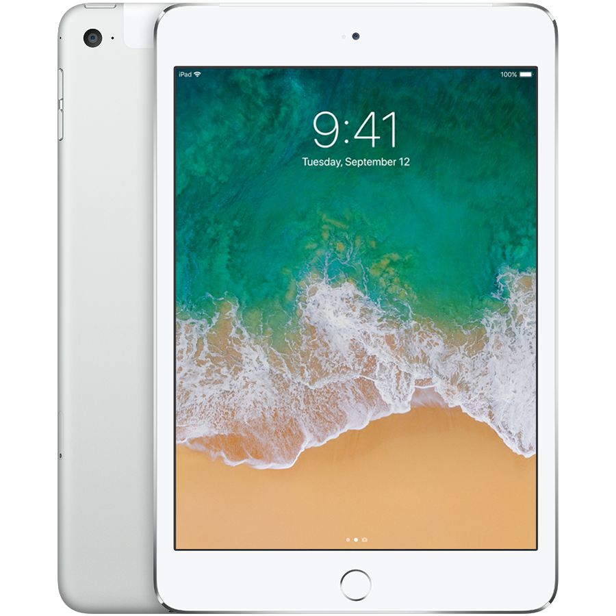 iPad mini 4, 128 GB, Wi-Fi+4G, Silver MK772 б/у - Фото 0