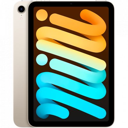 iPad mini 6, 64 GB, Wi-Fi, Starlight MK7P3 б/у - Фото 0