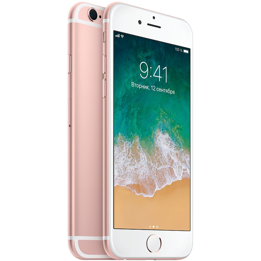Apple iPhone 6s 64 ГБ Розовое золото MKQR2 б/у - Фото 0