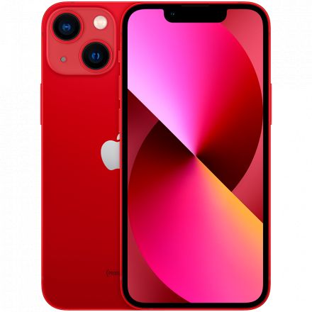 Apple iPhone 13 mini 128 GB (PRODUCT)RED MLK33 б/у - Фото 0