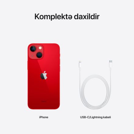 Apple iPhone 13 mini 128 GB (PRODUCT)RED MLK33 б/у - Фото 9