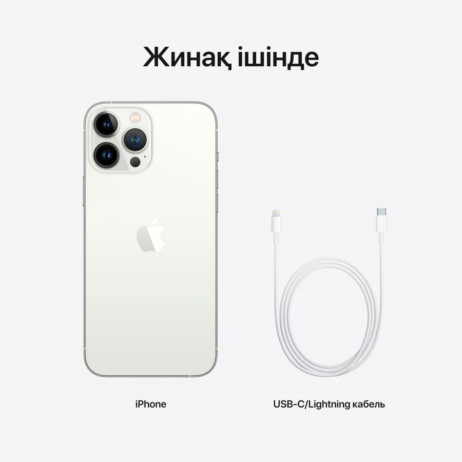 Apple iPhone 13 Pro Max 256 ГБ Серебристый MLLC3 б/у - Фото 11