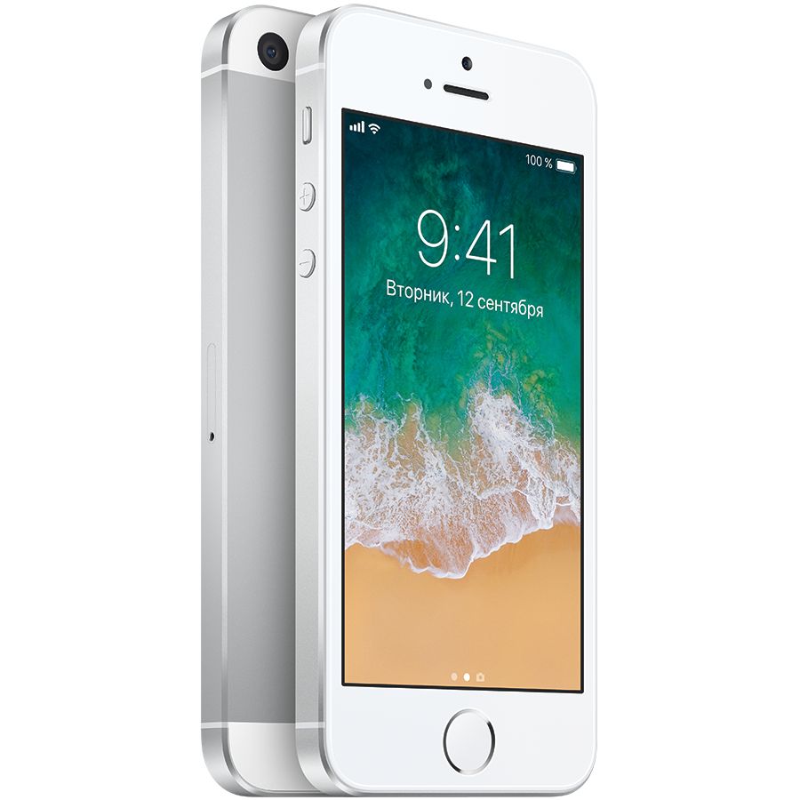 Apple iPhone SE 64 GB Silver MLM72 б/у - Фото 0
