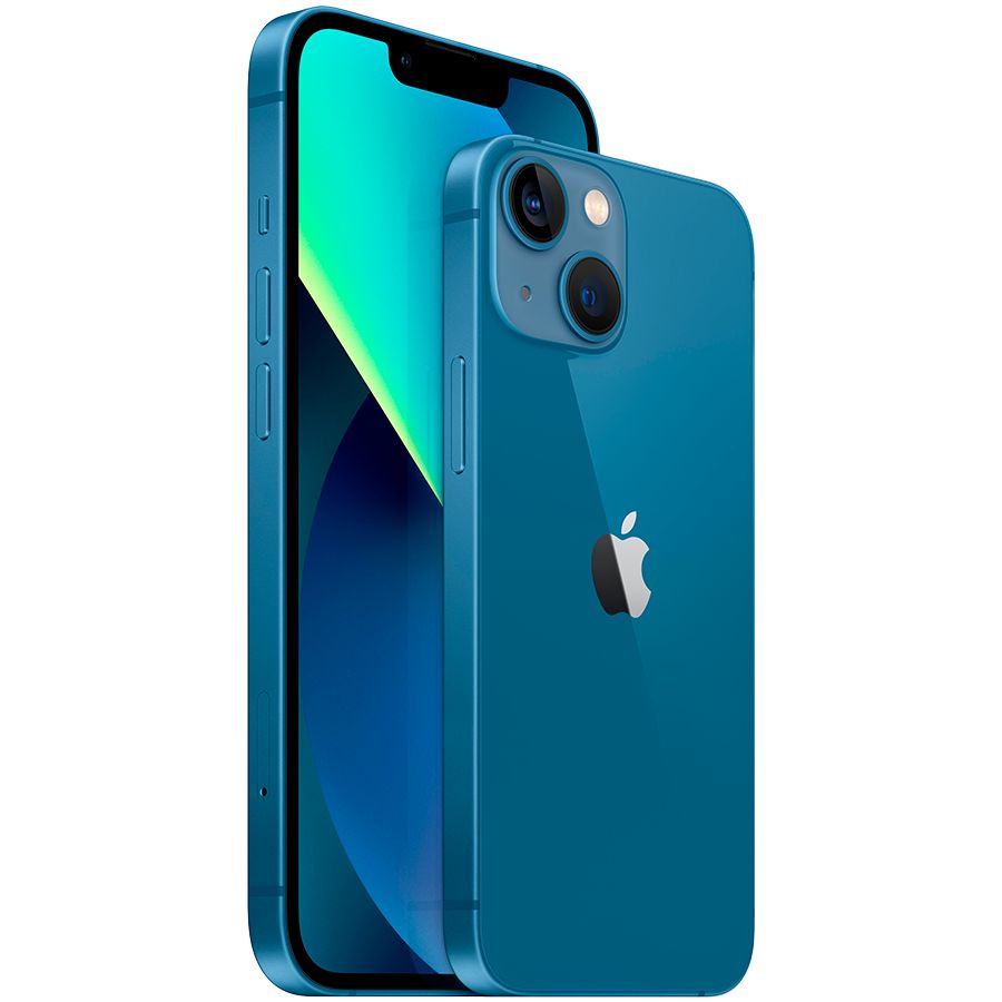 Apple iPhone 13 256 ГБ Синий MLQA3 б/у - Фото 1