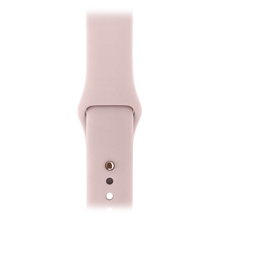 Apple Watch Series 3 GPS, 42mm, Gold, Pink Sand Sport Band MQL22 б/у - Фото 1