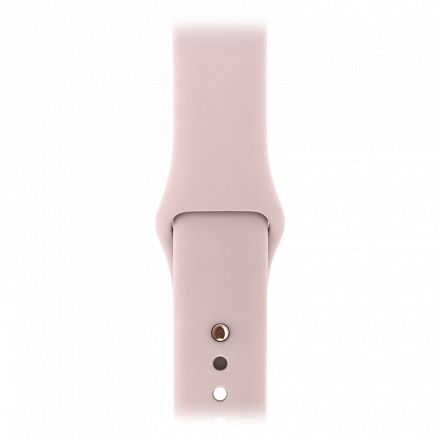 Apple Watch Series 3 GPS, 42mm, Gold, Pink Sand Sport Band MQL22 б/у - Фото 1