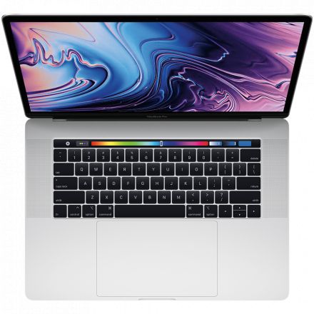 MacBook Pro 15" with Touch Bar, 16 GB, 256 GB, Intel Core i7, Silver