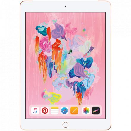 iPad 9,7", 32 ГБ, Wi-Fi+4G, Золотой MRM02 б/у - Фото 0