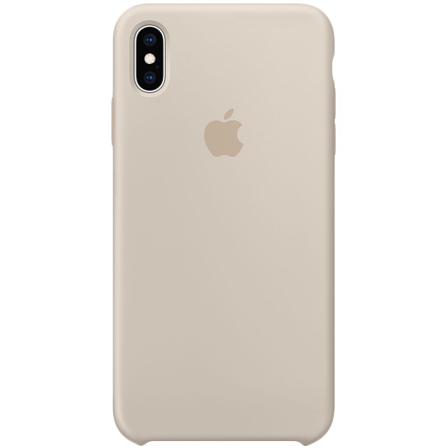 

iPhone XS Max Silicone Case - Stone, Model